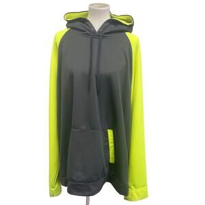 Energy Zone Mens XXL 100% Polyester Color Block Long Sleeve Pullover Hoodie